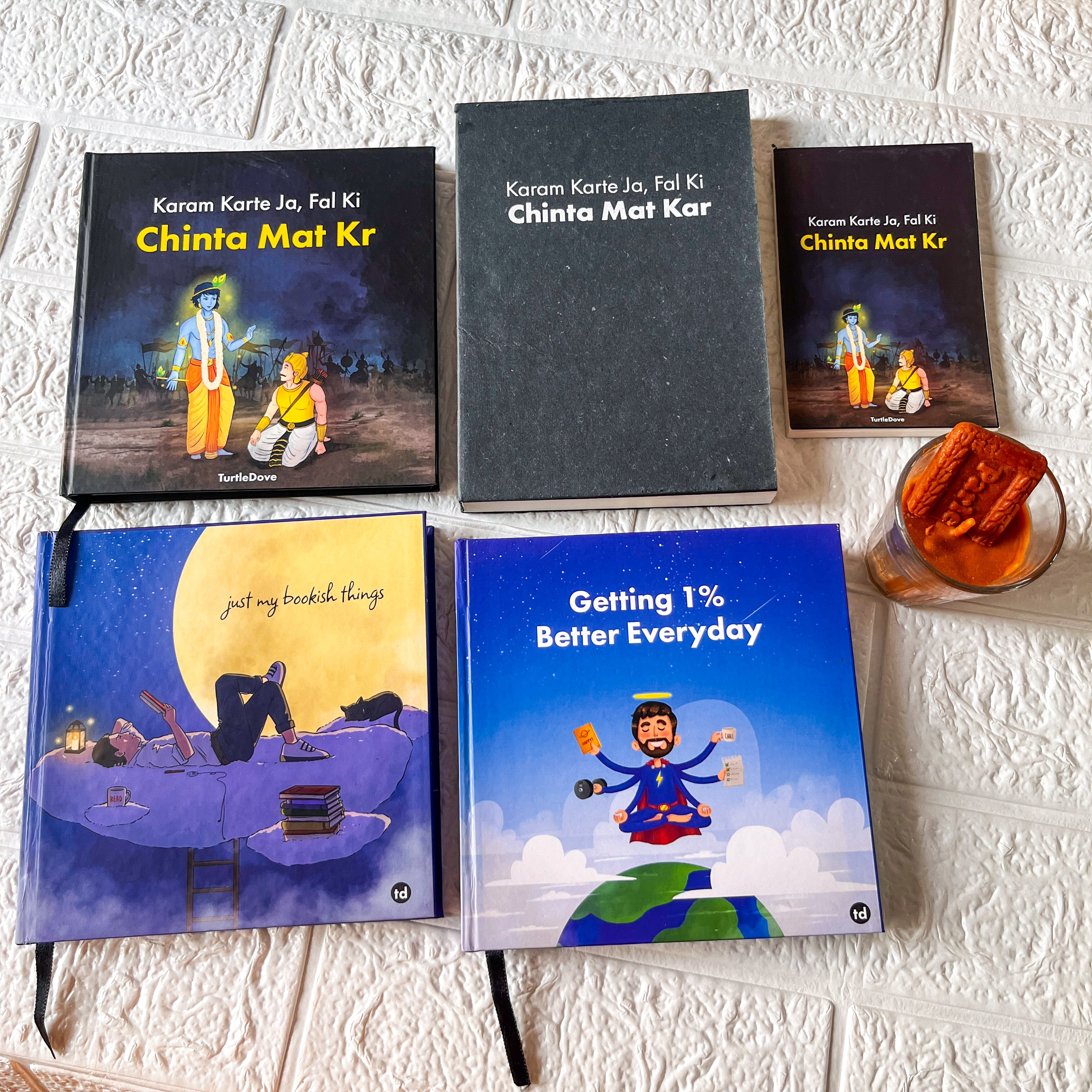 The Focus Ritual Box (All 3 Planners + Notebook + Notepad + Parle G Candle)