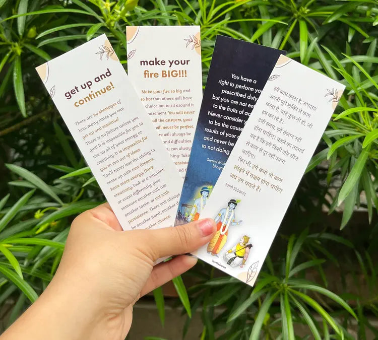Non-tearable bookmark(random)